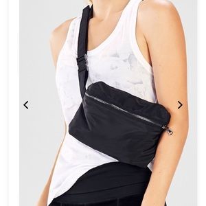 Fabletics foldable backpack / fanny pack